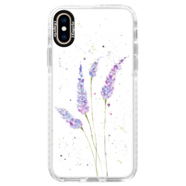 Silikónové púzdro Bumper iSaprio - Lavender - iPhone XS
