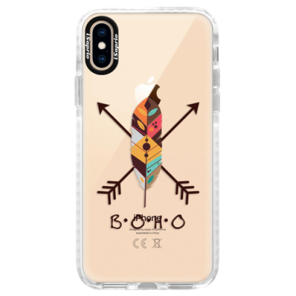 Silikónové púzdro Bumper iSaprio - BOHO - iPhone XS