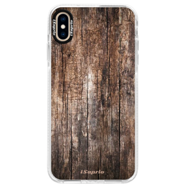 Silikónové púzdro Bumper iSaprio - Wood 11 - iPhone XS Max