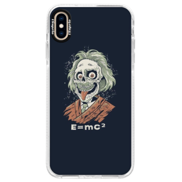 Silikónové púzdro Bumper iSaprio - Einstein 01 - iPhone XS Max