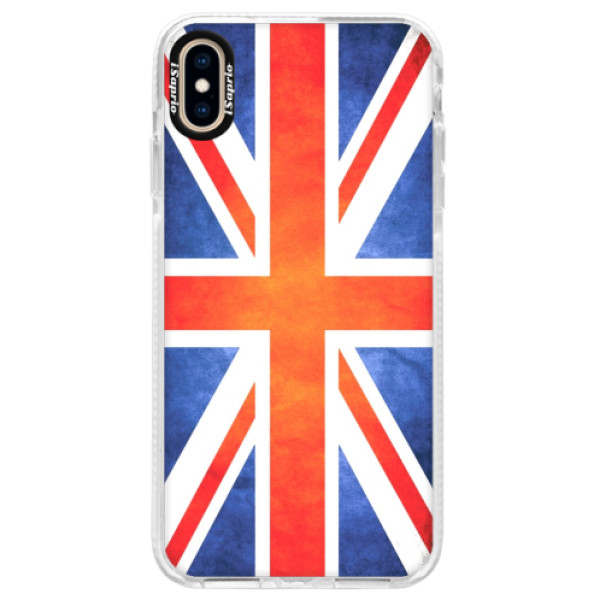 Silikónové púzdro Bumper iSaprio - UK Flag - iPhone XS Max