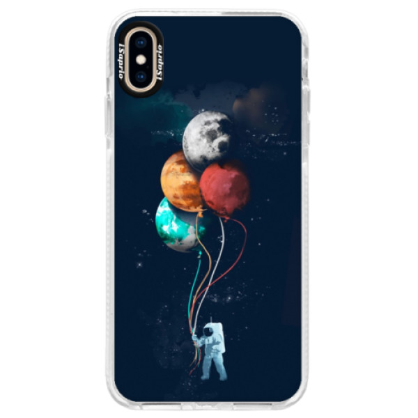 Silikónové púzdro Bumper iSaprio - Balloons 02 - iPhone XS Max
