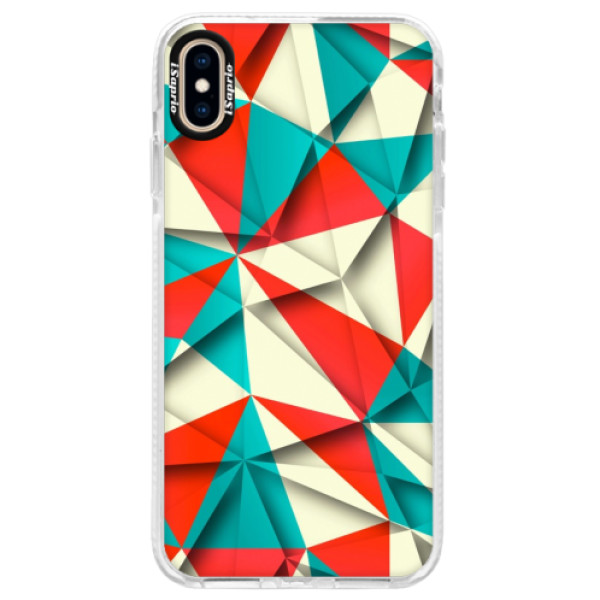 Silikónové púzdro Bumper iSaprio - Origami Triangles - iPhone XS Max