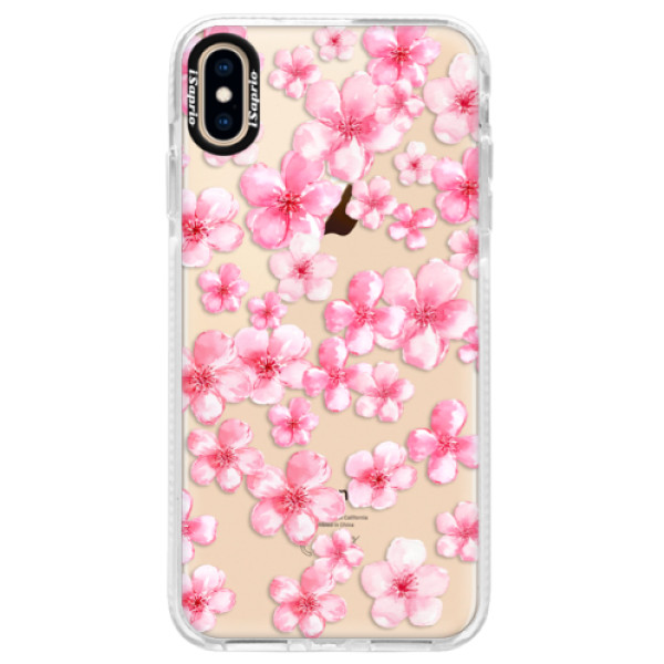 Silikónové púzdro Bumper iSaprio - Flower Pattern 05 - iPhone XS Max