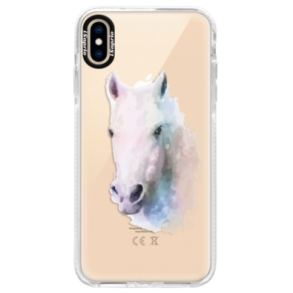 Silikónové púzdro Bumper iSaprio - Horse 01 - iPhone XS Max