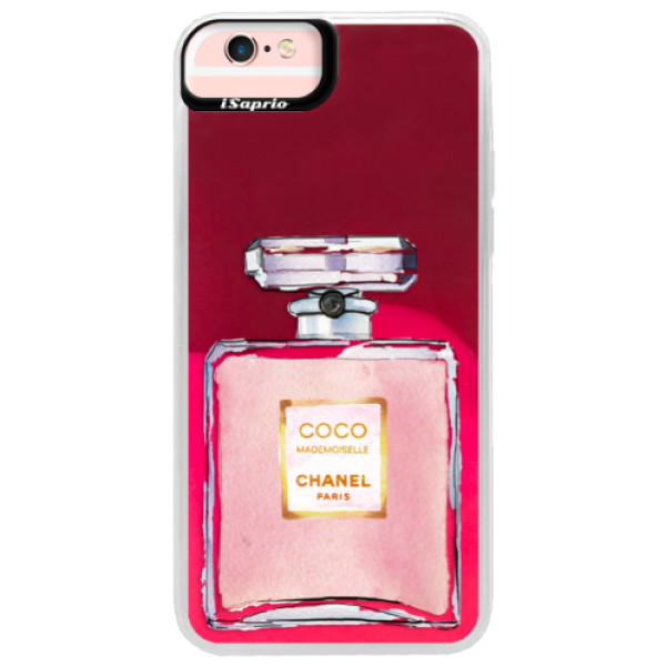 Neónové púzdro Pink iSaprio - Chanel Rose - iPhone 6 Plus/6S Plus