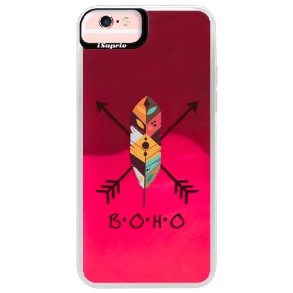 Neónové púzdro Pink iSaprio - BOHO - iPhone 6 Plus/6S Plus