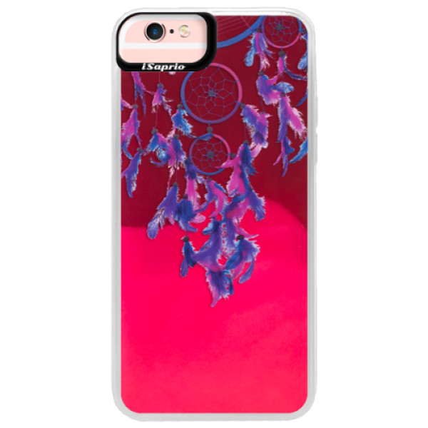 Neónové púzdro Pink iSaprio - Dreamcatcher 01 - iPhone 6 Plus/6S Plus