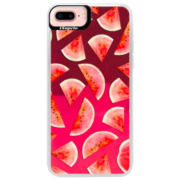 Neónové púzdro Pink iSaprio - Melon Pattern 02 - iPhone 7 Plus