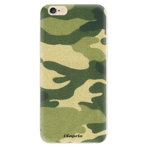 Odolné silikónové puzdro iSaprio - Green Camuflage 01 - iPhone 6/6S