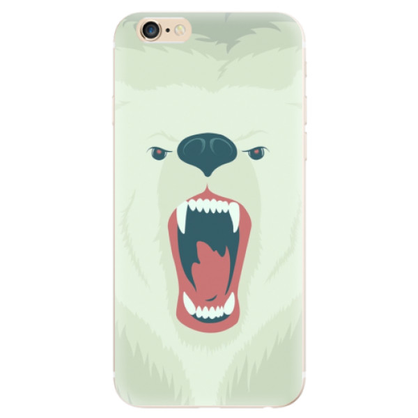 Odolné silikónové puzdro iSaprio - Angry Bear - iPhone 6/6S