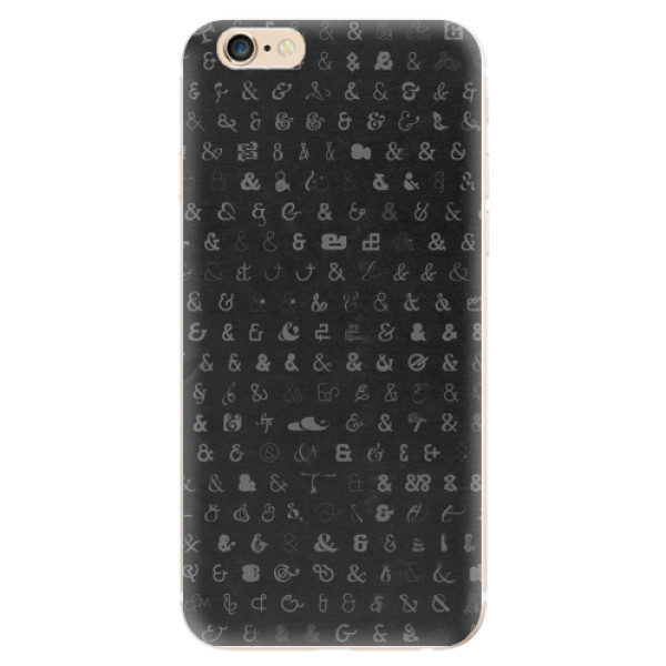 Odolné silikónové puzdro iSaprio - Ampersand 01 - iPhone 6/6S