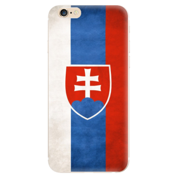 Odolné silikónové puzdro iSaprio - Slovakia Flag - iPhone 6/6S