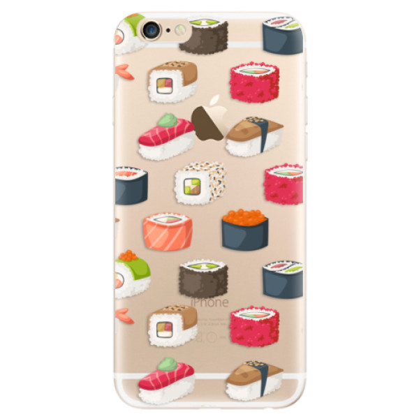 Odolné silikónové puzdro iSaprio - Sushi Pattern - iPhone 6/6S