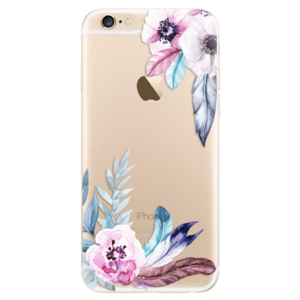 Odolné silikónové puzdro iSaprio - Flower Pattern 04 - iPhone 6/6S