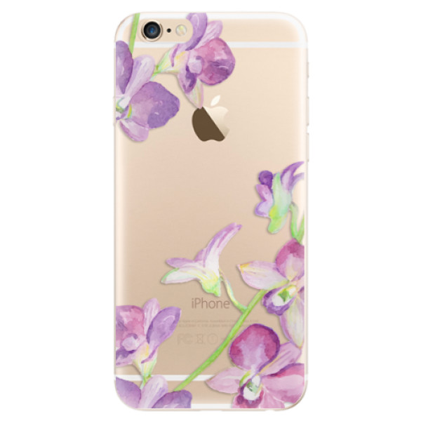 Odolné silikónové puzdro iSaprio - Purple Orchid - iPhone 6/6S