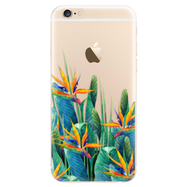 Odolné silikónové puzdro iSaprio - Exotic Flowers - iPhone 6/6S