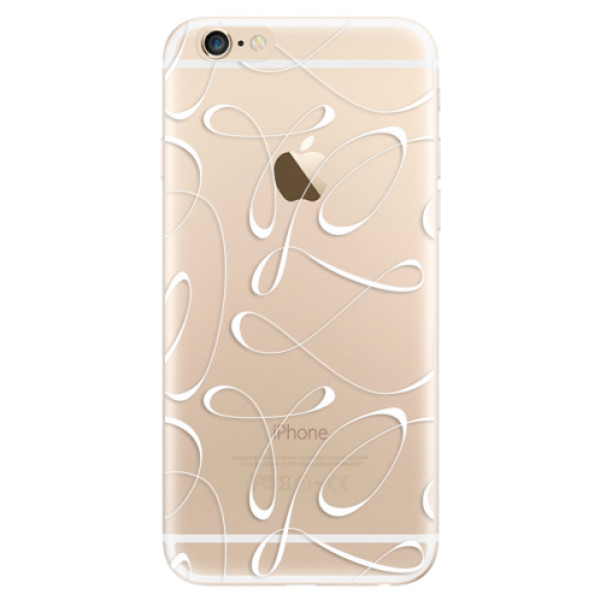 Odolné silikónové puzdro iSaprio - Fancy - white - iPhone 6/6S