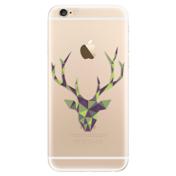Odolné silikónové puzdro iSaprio - Deer Green - iPhone 6/6S
