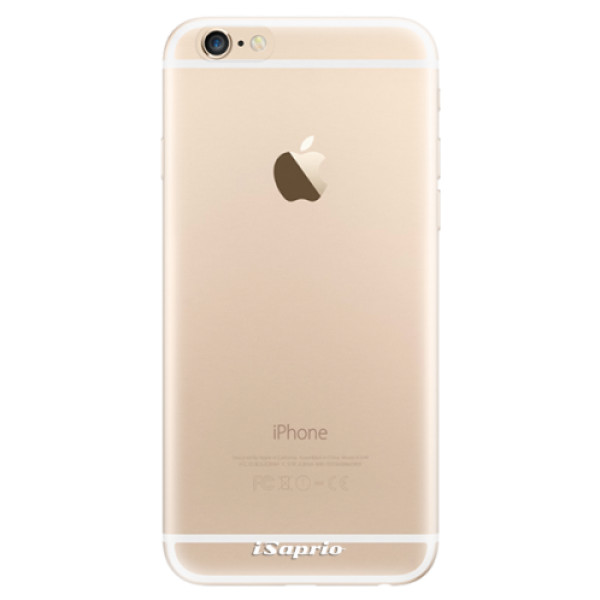 Odolné silikónové puzdro iSaprio - 4Pure - mléčný bez potisku - iPhone 6/6S