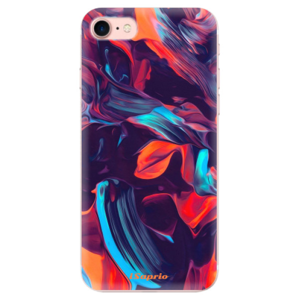 Odolné silikónové puzdro iSaprio - Color Marble 19 - iPhone 7