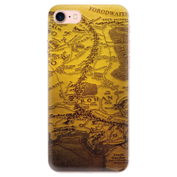 Odolné silikónové puzdro iSaprio - Old Map - iPhone 7