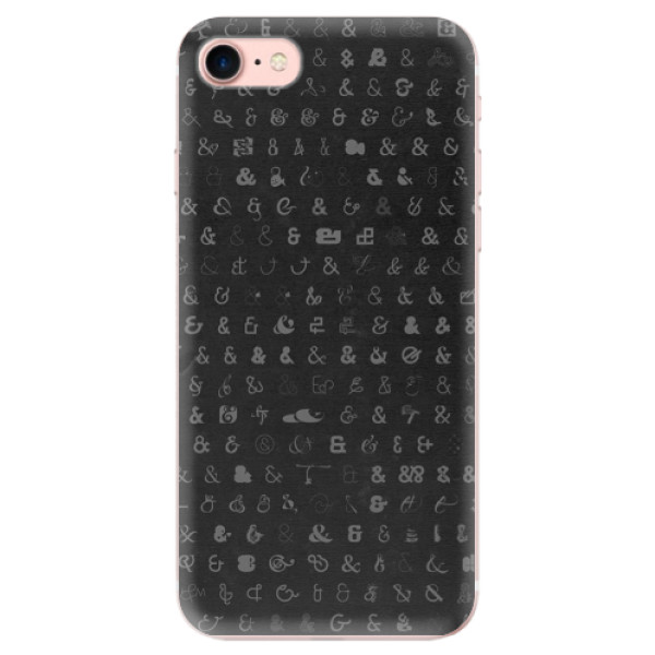 Odolné silikónové puzdro iSaprio - Ampersand 01 - iPhone 7