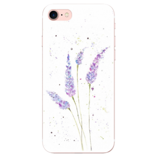 Odolné silikónové puzdro iSaprio - Lavender - iPhone 7