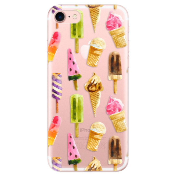 Odolné silikónové puzdro iSaprio - Ice Cream - iPhone 7