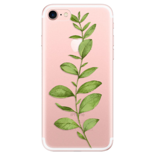 Odolné silikónové puzdro iSaprio - Green Plant 01 - iPhone 7
