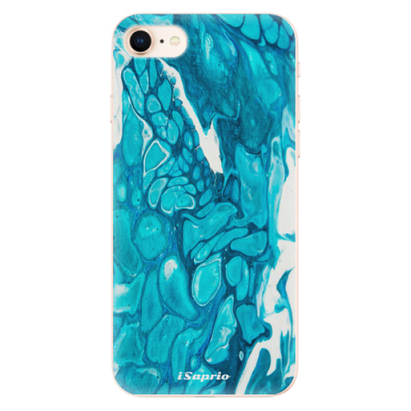 Odolné silikónové puzdro iSaprio - BlueMarble 15 - iPhone 8