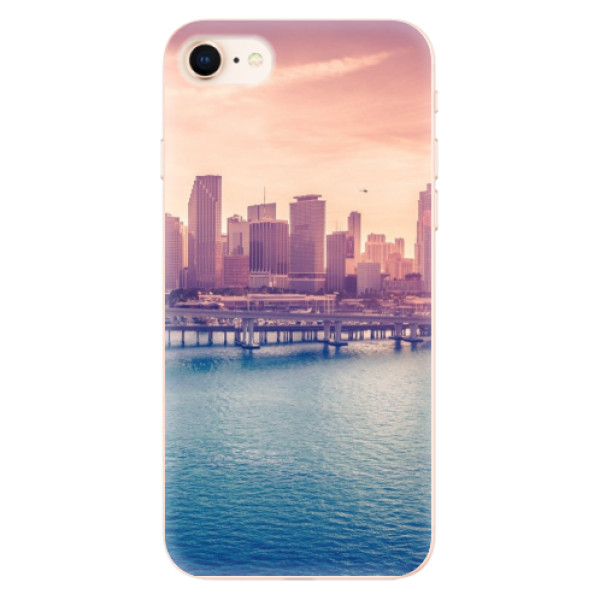 Odolné silikónové puzdro iSaprio - Morning in a City - iPhone 8
