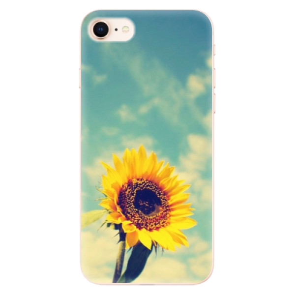 Odolné silikónové puzdro iSaprio - Sunflower 01 - iPhone 8