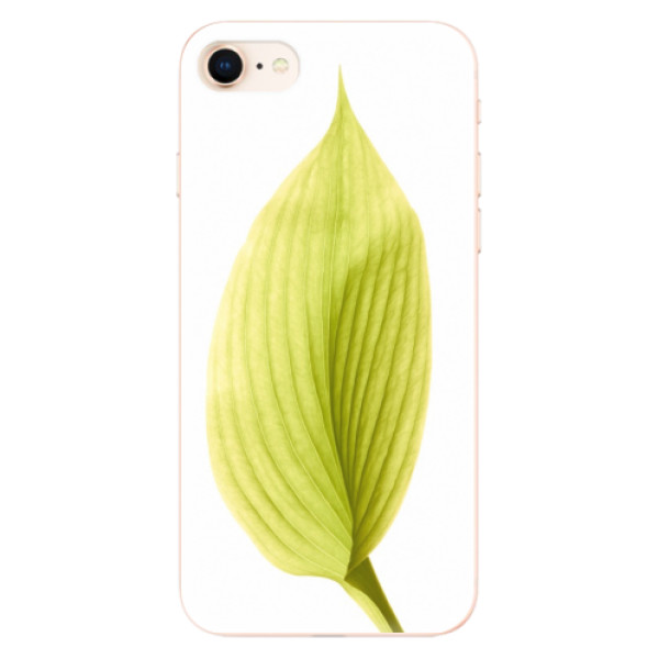 Odolné silikónové puzdro iSaprio - Green Leaf - iPhone 8