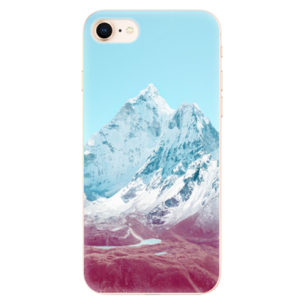 Odolné silikónové puzdro iSaprio - Highest Mountains 01 - iPhone 8