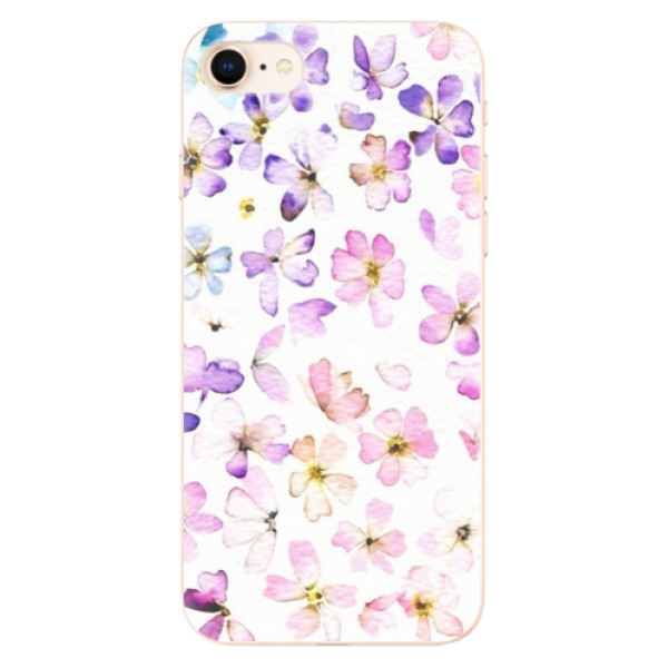 Odolné silikónové puzdro iSaprio - Wildflowers - iPhone 8