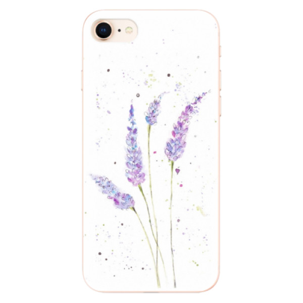 Odolné silikónové puzdro iSaprio - Lavender - iPhone 8