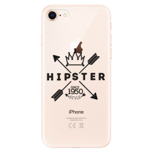 Odolné silikónové puzdro iSaprio - Hipster Style 02 - iPhone 8