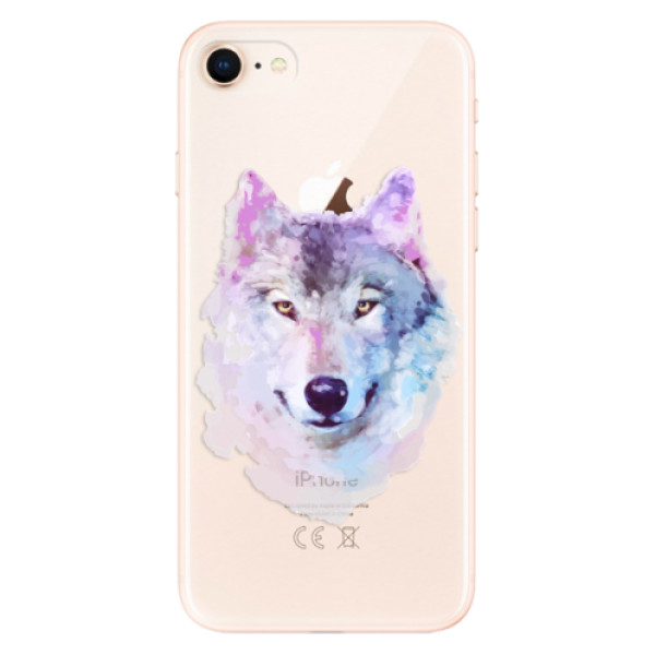 Odolné silikónové puzdro iSaprio - Wolf 01 - iPhone 8