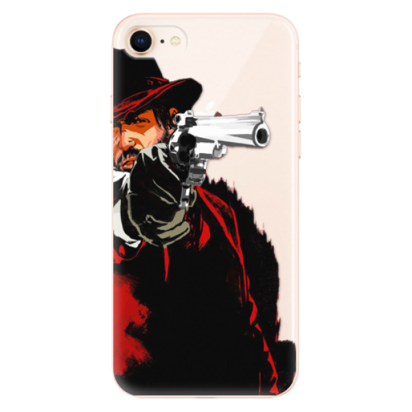 Odolné silikónové puzdro iSaprio - Red Sheriff - iPhone 8