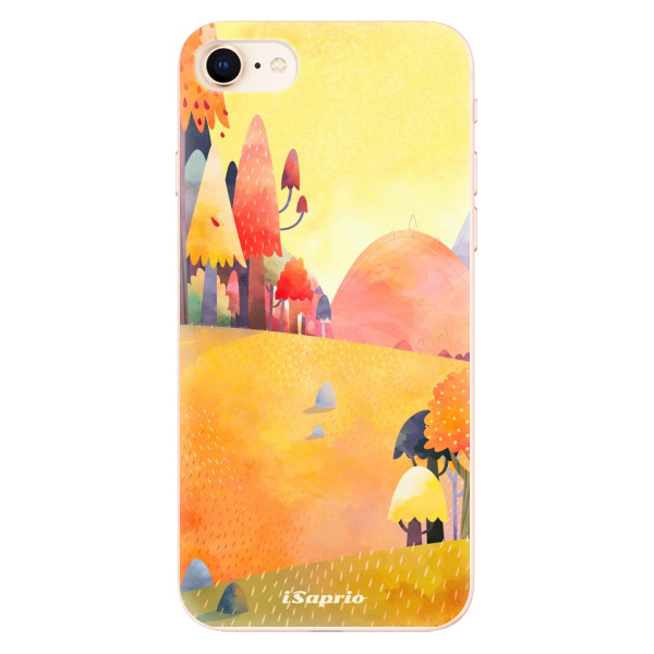 Odolné silikónové puzdro iSaprio - Fall Forest - iPhone 8