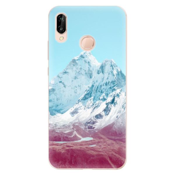 Odolné silikónové puzdro iSaprio - Highest Mountains 01 - Huawei P20 Lite