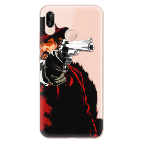 Odolné silikónové puzdro iSaprio - Red Sheriff - Huawei P20 Lite