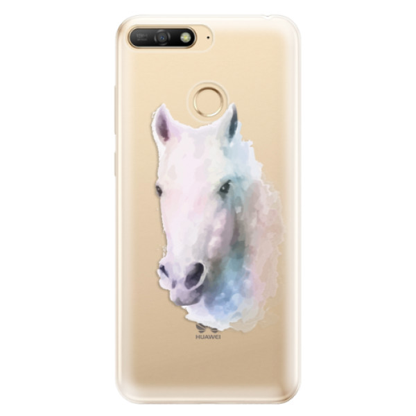 Odolné silikónové puzdro iSaprio - Horse 01 - Huawei Y6 Prime 2018