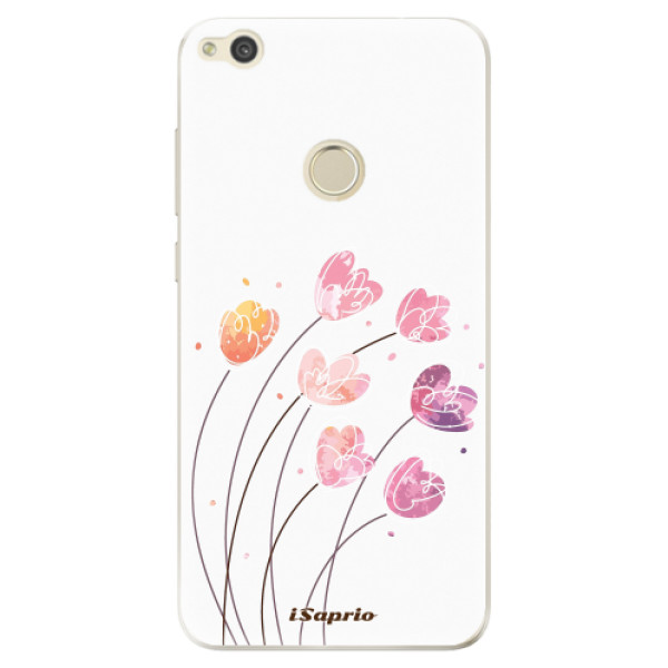 Odolné silikónové puzdro iSaprio - Flowers 14 - Huawei P9 Lite 2017