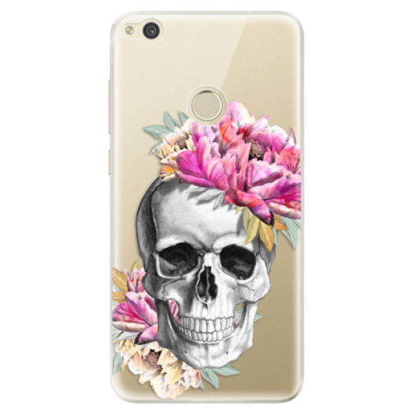 Odolné silikónové puzdro iSaprio - Pretty Skull - Huawei P9 Lite 2017