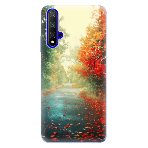 Odolné silikónové puzdro iSaprio - Autumn 03 - Huawei Honor 20