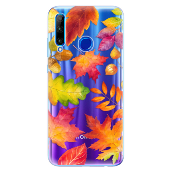 E-shop Odolné silikónové puzdro iSaprio - Autumn Leaves 01 - Huawei Honor 20 Lite