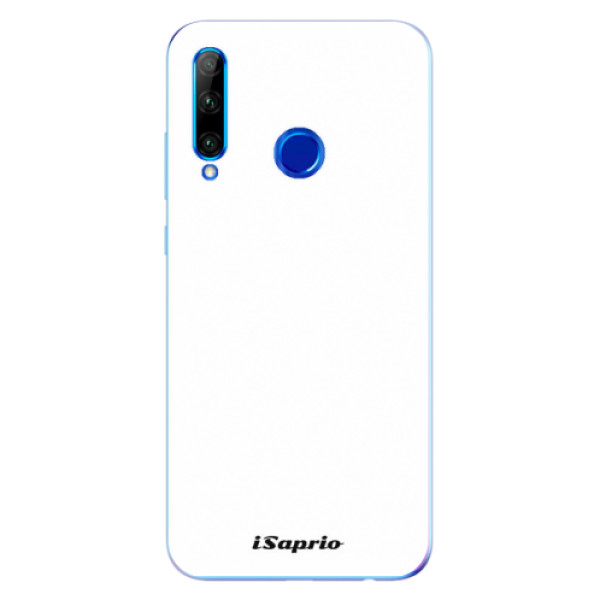 Odolné silikónové puzdro iSaprio - 4Pure - bílý - Huawei Honor 20 Lite