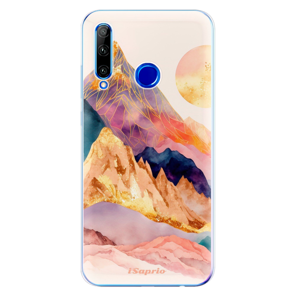 Odolné silikónové puzdro iSaprio - Abstract Mountains - Huawei Honor 20 Lite